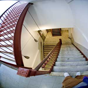 main stairway ballromm building 318 grand street williamsbug brooklyn